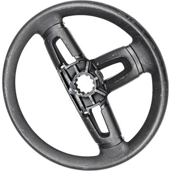 Ariens Company 21546664 Lawn Tractor Wheel Steering Hard Rim Black