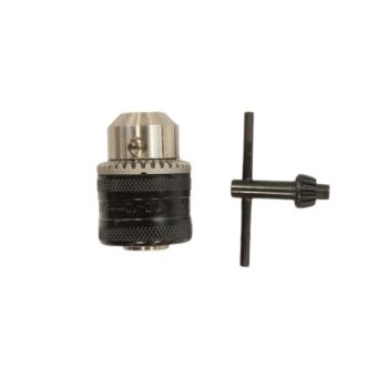 Chicago Pneumatic 40002 Drill Chuck & Key 1-10mm Cap 3/8" UNF