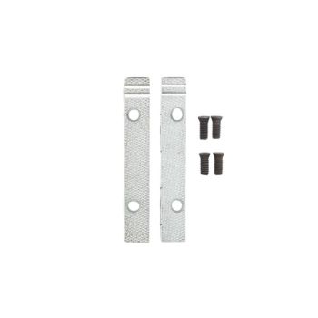 JET 87001S41 Vise Jaw Steel PR 51861-41 W/Screws 4-1/2"