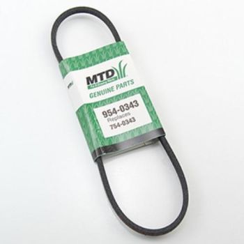 MTD 954-0343 Lawn Mower Belt-V 3/8" X 31.0"