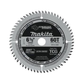 Makita A-99998 Carbide-Tipped Cordless Plunge Saw Blade 6-1/2" 60T (TCG) MDF