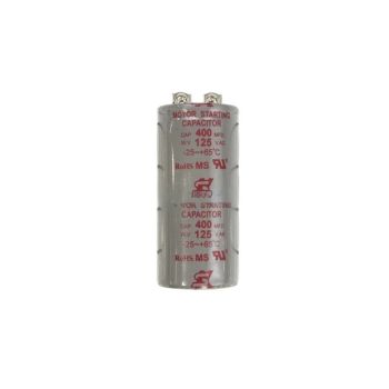 Jet C-400125 Capacitor 400 MFD 125 VAC