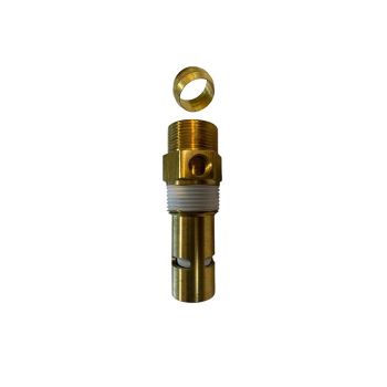 Husky E106202 Check Valve 3/4"-14" NPT X 3/4" OD Tube
